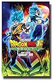 Dragon Ball The Movie Poster Movie Promo 11 x 17 inches Super Broly January 2019