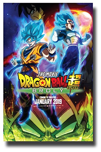 Dragon Ball The Movie Poster Movie Promo 11 x 17 inches Super Broly January 2019