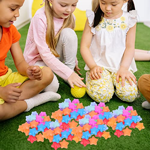 Totority 100 Peças Bolas De Bola Estrela Para Piscina De Bolas - 100 Peças Bola De Plástico Bolas De