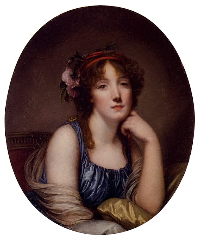 Toile Jean Baptiste Greuze 60x90cm pour décoration salon élégante