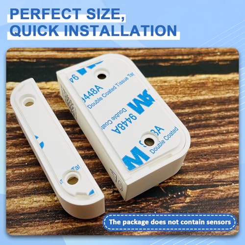 Image of Replacement Adhesive Pads for Ring Alarm Contact Sensors Magnets (2nd Gen), Double Sided Adhesive Tape, 12 Sensor and 12 Magnet Pads