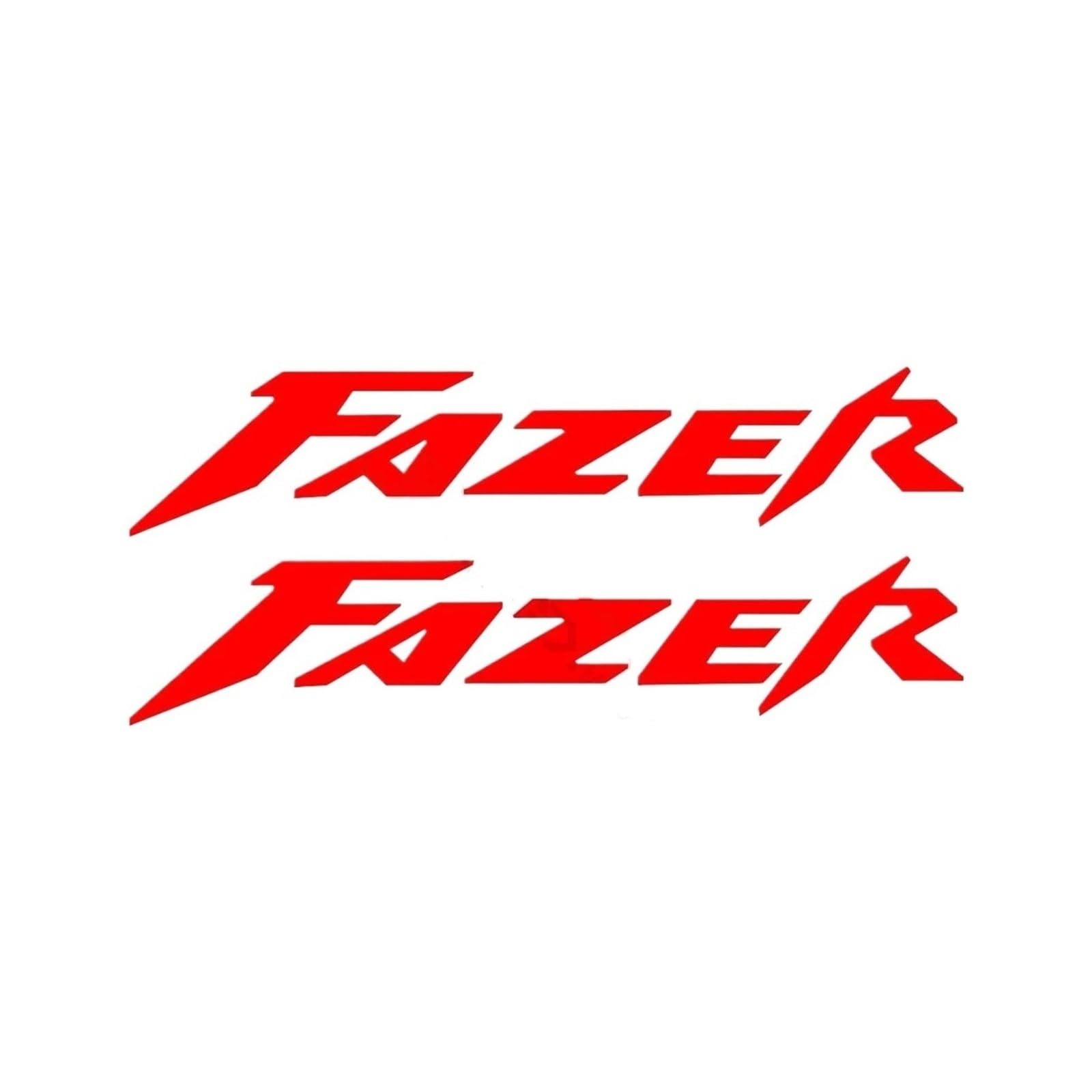 Compatible with Fazer S2 Stickers FZ1 FZ6 FZ8 FZ1S FZ6S FZ8S 2004-2015 Models PVC Motorcycle Waterproof Decals(RED)