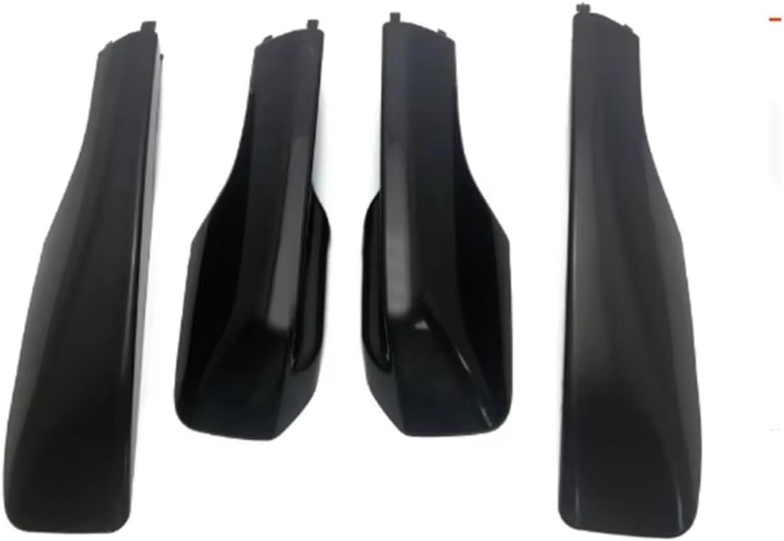 Roof Rack Rail Cap Compatible with Toyota for RAV4 XA30 for Vanguard 2006-2012 Car Roof Rack Cover Luggage Bar Part Rail End Shell Cap Trim Shell Accessories(Black 1set)