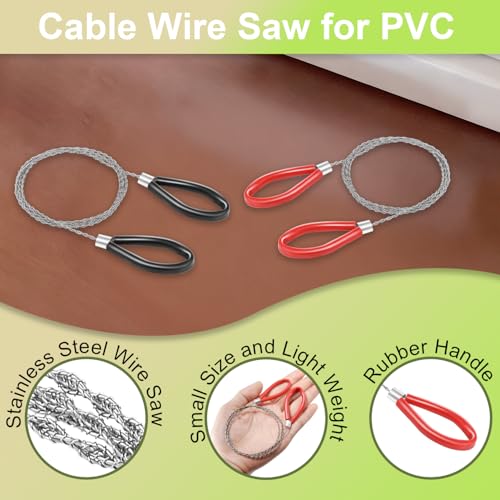 2-Pack Stainless Steel Wire Saw