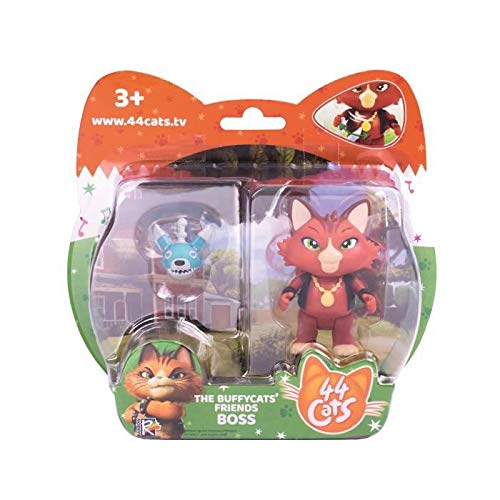 Smoby 180115 Figurine Boss avec piège Série 44 Cats pour Enfants à partir de 3 Ans Multicolore