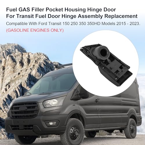 CK4Z5427936A Fuel Filler Door Housing Pocket Hinge Fuel GAS door kit Compatible with Ford Transit Vans 150 250 350 350HD 2015-2023 CCK4Z-5427936-F CK4Z-5427936-J CK4Z-5427936-A by LDMINDA - Used condition - Image 3