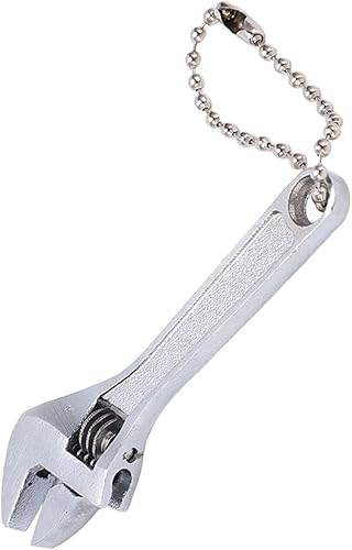 Yosoo Llavero, acero galvanizado, ajustable, portátil, profesional, de alta dureza, para herramientas industriales para llaves de tuercas para el