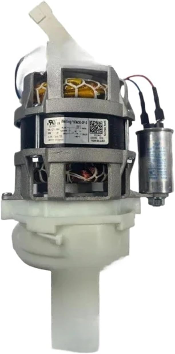 Dishwasher circulating pump motor assembly
