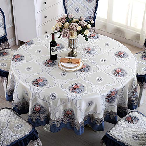Couvertures de table jetables de luxe rondes WENJUN pour grands buffets - 2