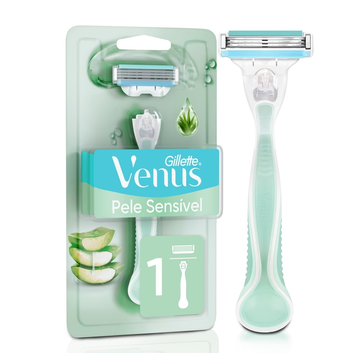 Gillette Venus Pele Sensível com Aloe Vera