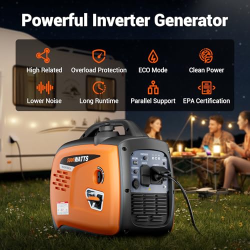 Portable Silent Inverter Generator 2200W