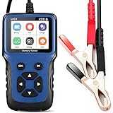 LNEX Car Battery Tester , 2.8'' LCD Color Screen, 100-2000CCA Fast Accurate 12V Battery Load Tester,...