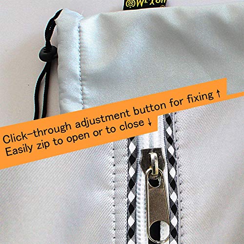 Mr.You Large Tire Cover,Tire Storage Bag & Seasonal Tire Cover,Waterproof Dust-Proof (Diameter 28-inch,Silver Coated)