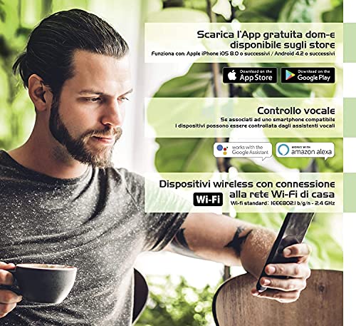 Beghelli - Kit Antitrusione Dom-e, Sistema di