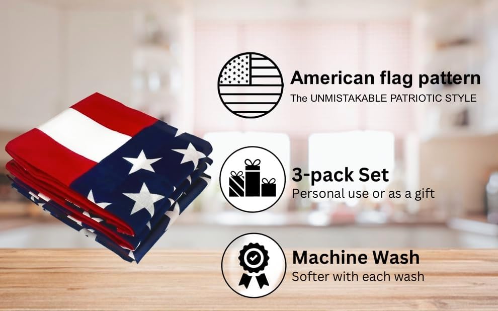 Classic Paisley Bandanas - 3 Pack Gift Set, 100% Cotton, 22x22 Inches - Image 3