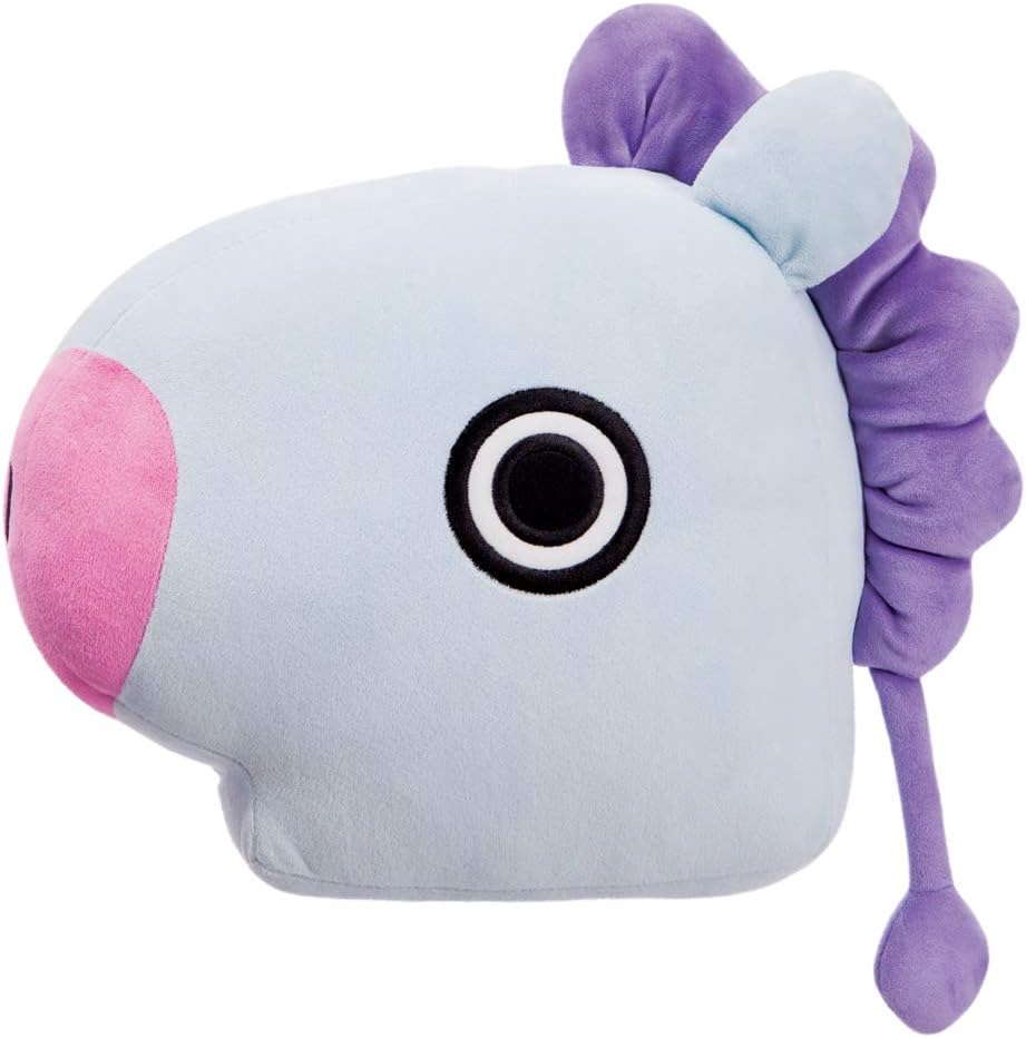 AURORA BT21 Official Merchandise, MANG Plush Cushion, 61346, Purple