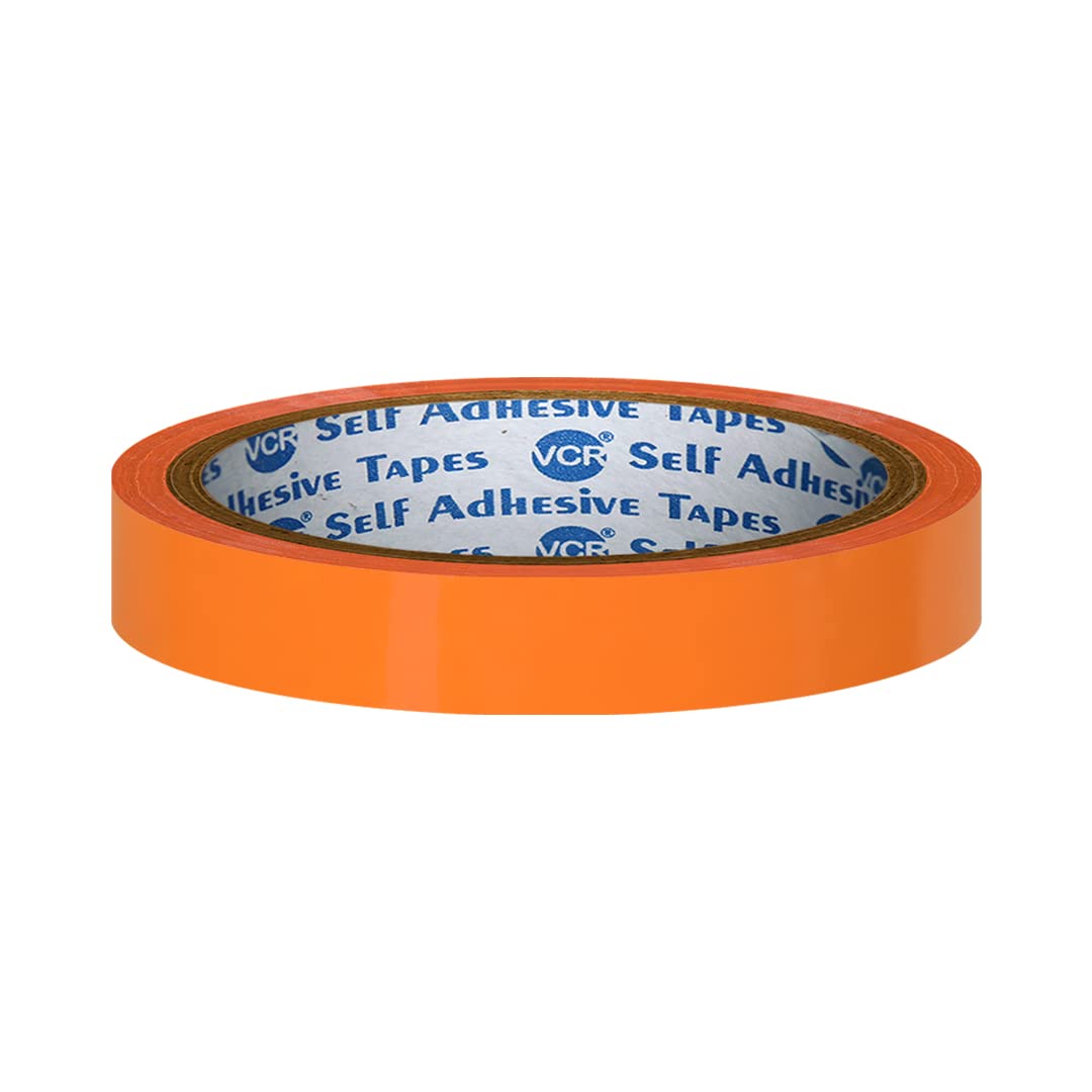 VCR Orange Color Tape - 50 Meters in Length - 12mm / 0.5" Width - 01 Roll Per Pack - BOPP Self Adhesive Tape for Arts and Craft use, Box Packing, Office and Home use (B07VDV4SJR) Amazon Price History, Amazon Price Tracker