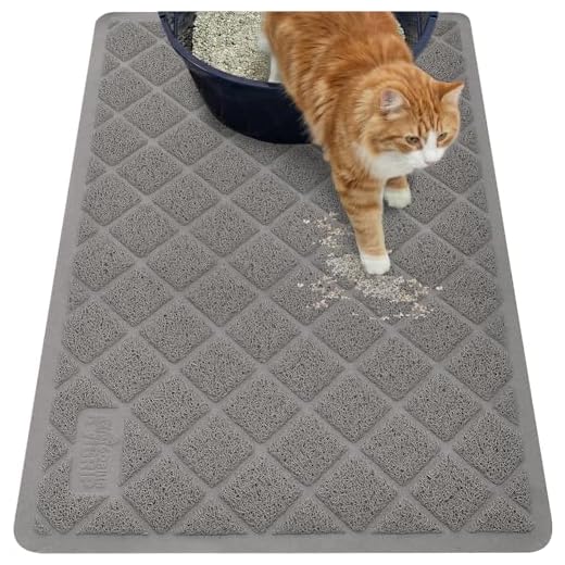 GORILLA GRIP Cat Litter Box Mat - 40x28