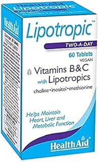 Health Aid Trio Lipotropics with B & C 60 Tablets
