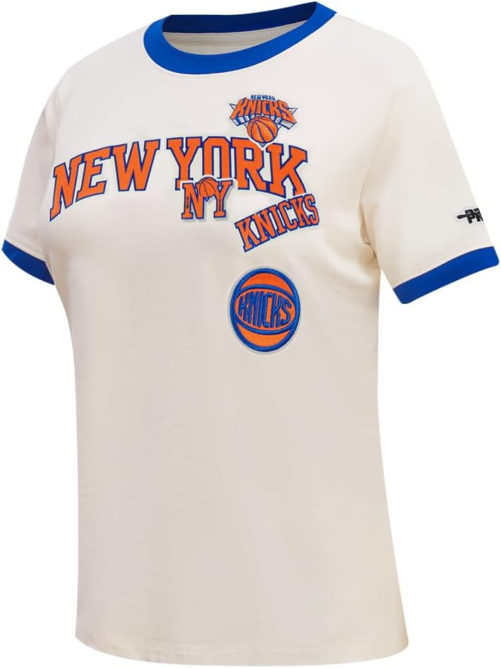 Pro Standard NBA Womens Womens NBA Retro Cascade Cotton Short Sleeve Slim Tee