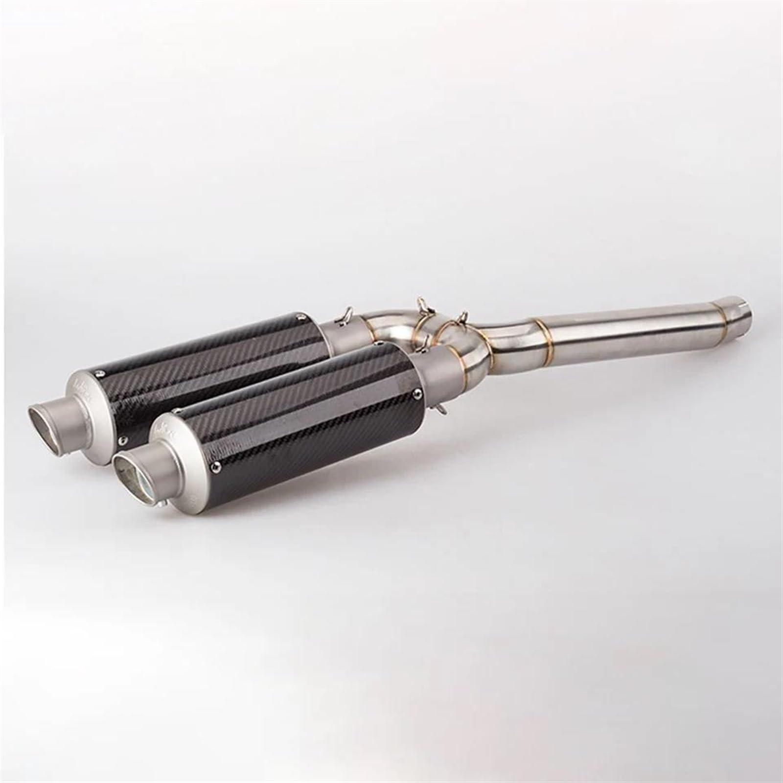 Sistemas De Tubo De Conexión De Escape para Motocicleta, Piezas De Tubo De Escape Antideslizantes para Y&amaha FZ-6N FZ-6S FZ6 FZ6S FZ6N 2004-2009(Type B)