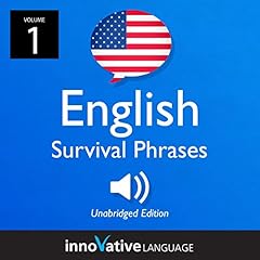 Learn English: English Survival Phrases, Volume 1 Audiolibro Por Innovative Language Learning LLC arte de portada