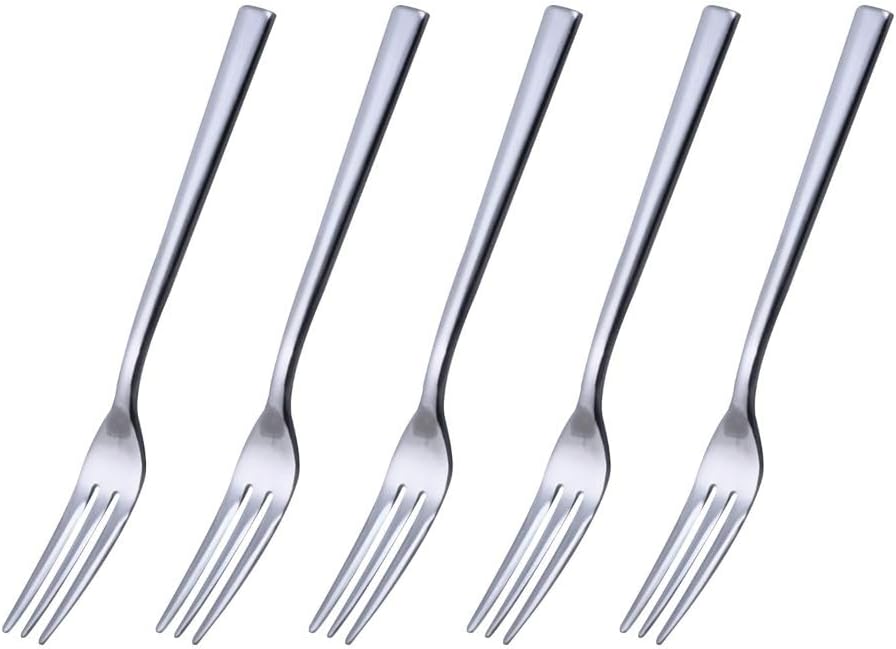 Liberty Corporation Stainless Steel Fruit Fork Set of 5 ST-II LD-661 Style Tableware
