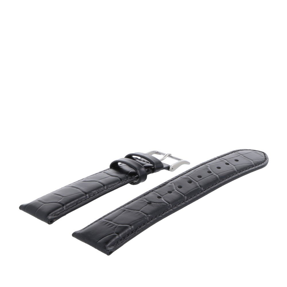 HUGO BOSS Uhrenarmband 22mm Leder Schwarz - 659302561
