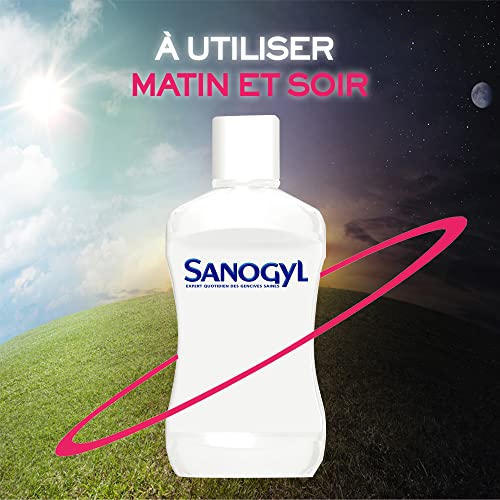 Sanogyl Mundwasser Komplettpflege + Weißer 500 ml – Bild 7