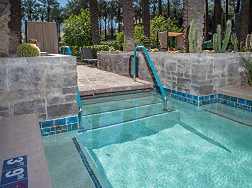 Grip para barandas de piscina y spa KoolGrips Indian Teal miniatura 5