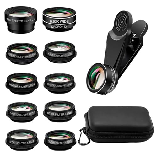 Objectif pour téléphone Mikikit grand angle et lentille photographie externe smartphone