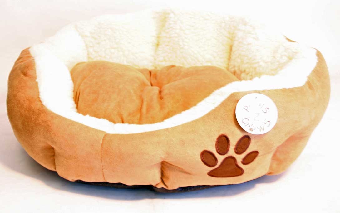 TMS Wholesale, INC. AJ Tools CHIDT045-S Pet Bed, 17" x 14" x 6", Blue/Dark Grey