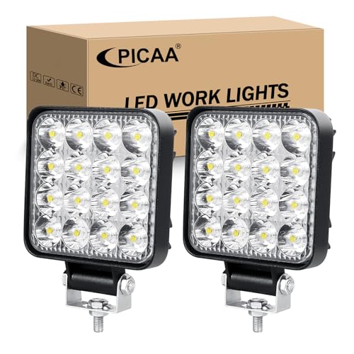 【Fascio super luminoso】 è dotata di chip LED di alta qualità protetti da una resistente lente in policarbonato a prova di urto. I LED emettono luce in tonalità bianco 6000K, in grado di illuminare efficacemente la strada, così come gli ambienti di lavoro