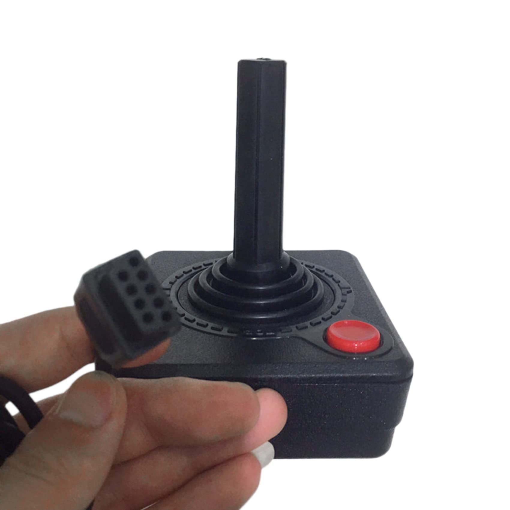 ISTOVO 8X Gaming Joystick Controller per 2600 Game Rocker con Leva Un 4 Vie E Pulsante di Azione Retrò Gamepad Retrò
