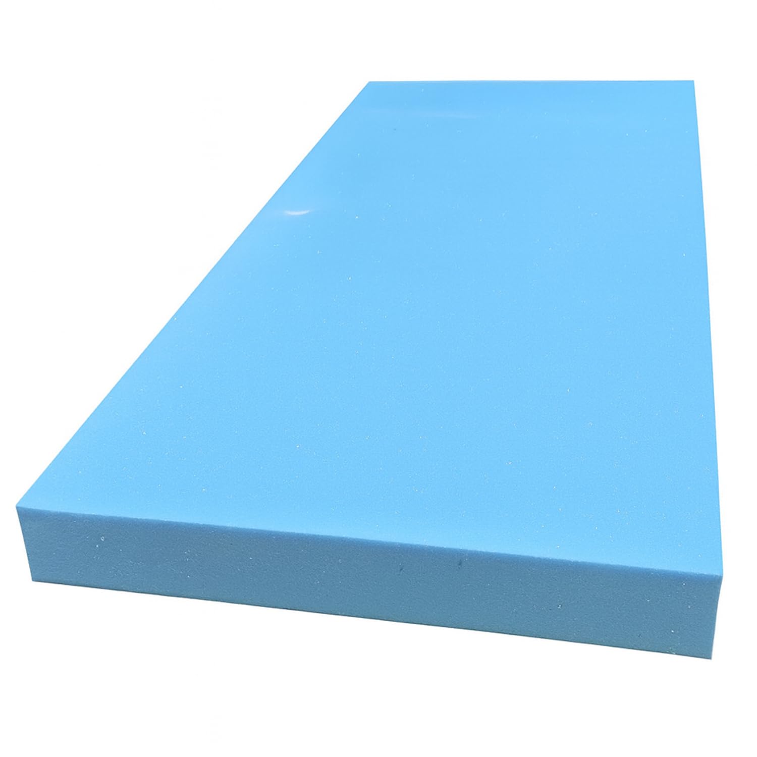 Brillars High Density Blue Upholstery Foam Cut to Size – Cushion Padding for Garden Bench, Dog Bed, Sofa, Chair, Caravan, Campervan & Furniture Replacement (Made to Order) (3.0 Inches, 29 x 29)