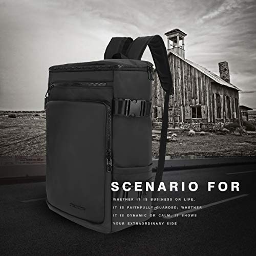 Eshow Large Backpack for Men Travel Backpack Carry on Duffel Bag, 3-Way Convertible Laptop Backpack Waterproof Messenger Bag Backpack