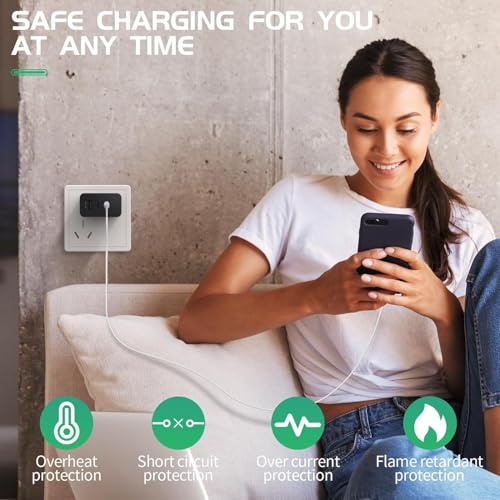 Image of Original 65W Superfast 3 Port Charging Adapter Compatible with Samsung S23 Ultra /S23 /S23+ /S22 /S22 Ultra /S22+ /S21 Fe 5G /S20 Ultra /Z Fold 5 /4 /3 / Z Flip 5 /4 /3 S24 S24 Ultra