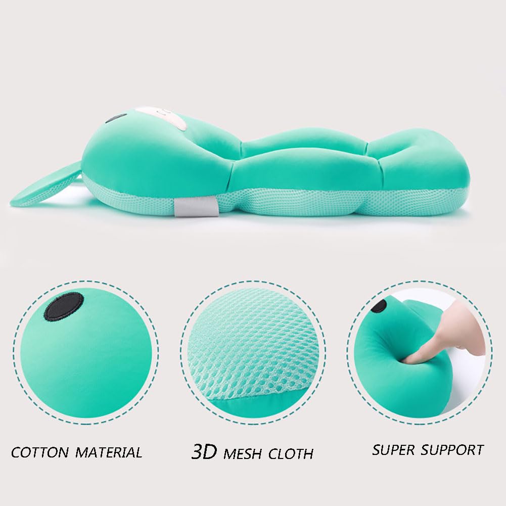 Baby Bath Seat Support Net Soft Infant Bathing Seat Support Mat Suspension Shower Pad Adjustable Non-Slip Newborn Bathtub Sling Mat Baby Sink Bather Tub Shower Net Bathtub Sit Up Mesh 0-7 Month
