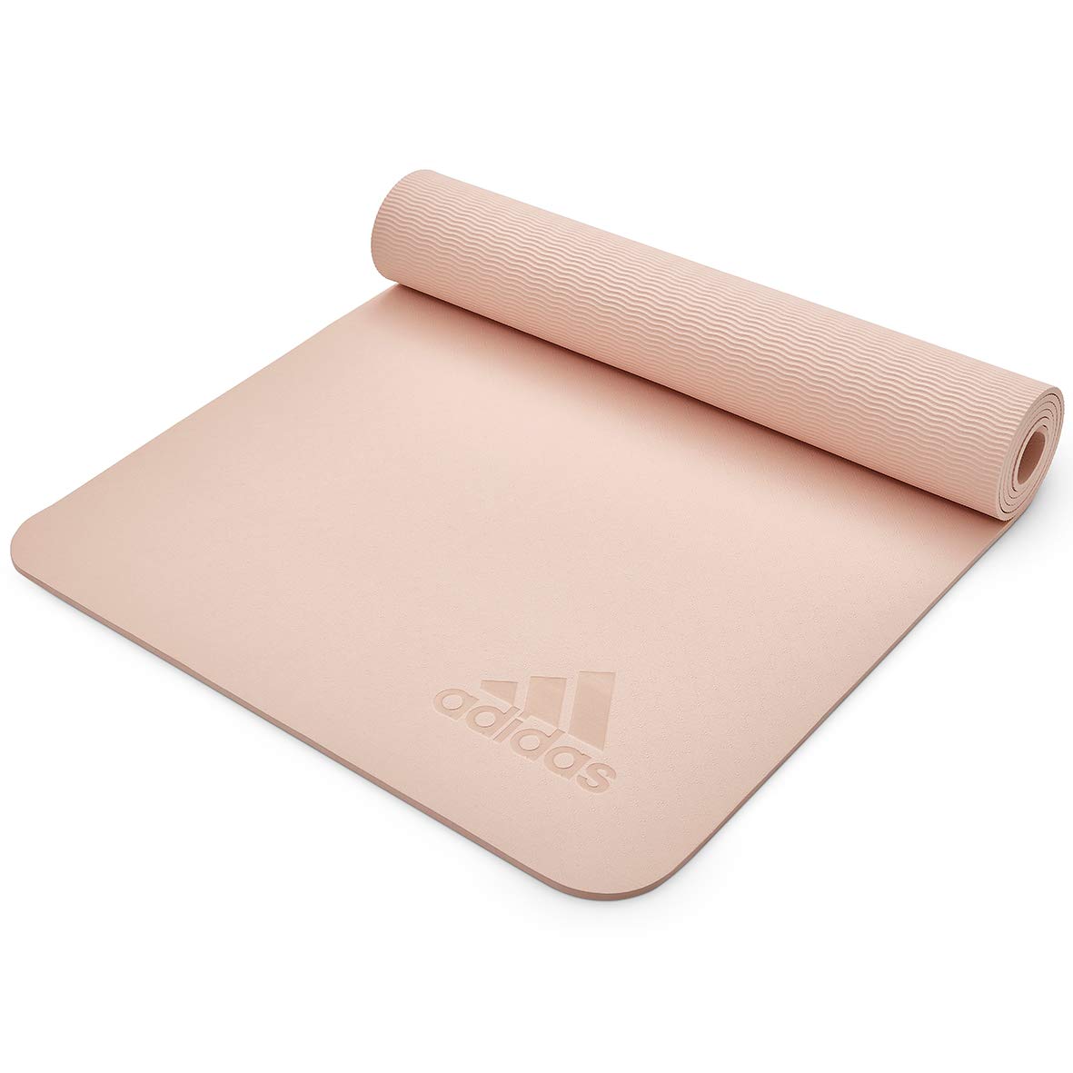 アディダス　ヨガマット　ブラウン×ピンク Amazon | adidas ユニ プレミアムヨガマット 5mm ピンクティント