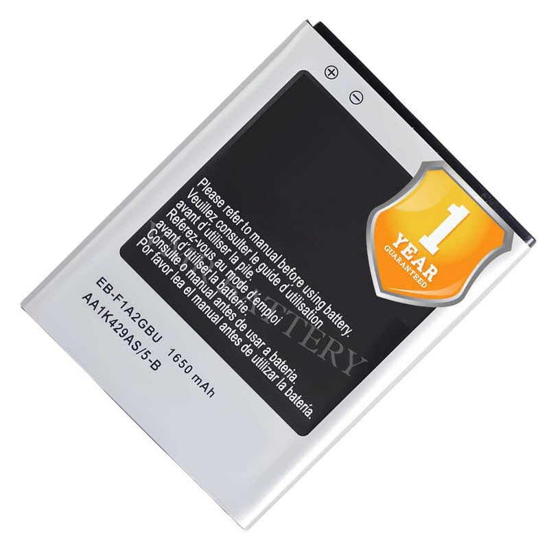 Image of Original EB-F1A2GBU Battery Compatible for Samsung Galaxy S2 (I777, GT-I9100, GT-I9100G, GT-I9100T) | S2 Plus (GT-I9105, GT-I9105P) - (1650mAh) - 1 Year Warranty K7