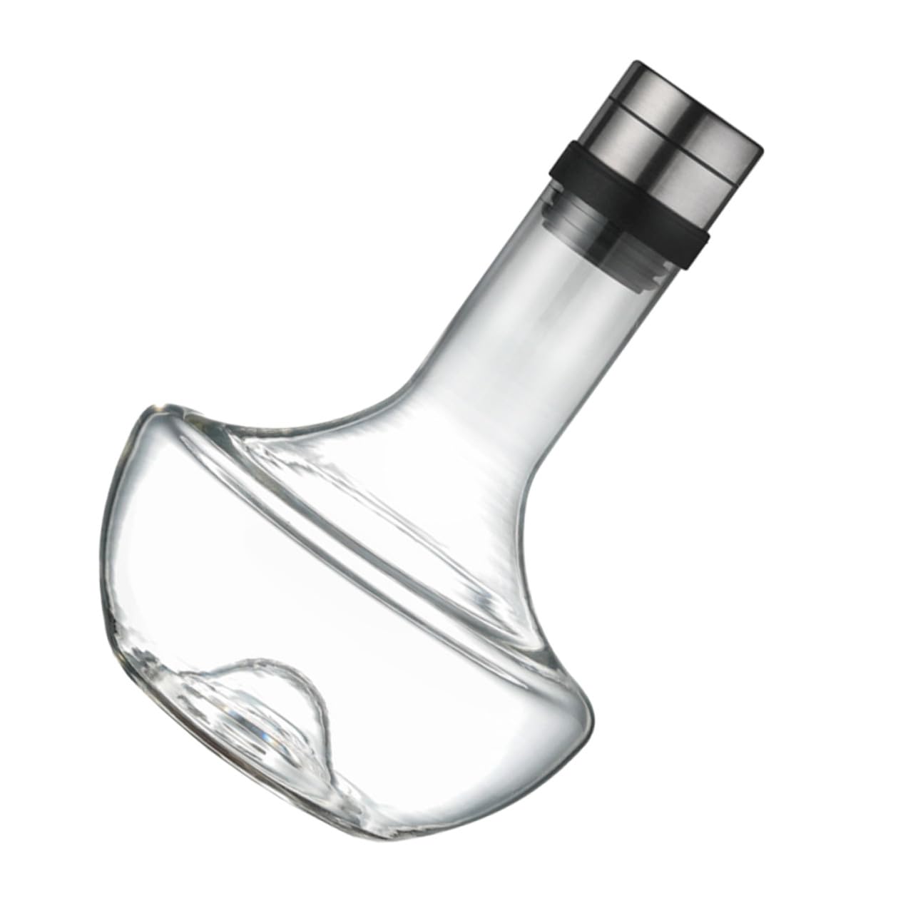 BESTYASH Decantador de Vino de Vidrio Decantador Rápido para Vino de Botella para Servir Jarra para Decantar Eventos