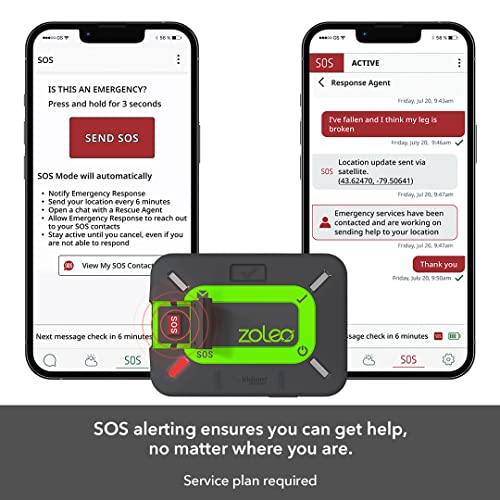 Zoleo Satellite Communicator – Two-Way Global Sms Text Messenger & Email, Emergency Sos Alerting, Check-In & Gps Location – Android Ios Smartphone Accessory #TOP2