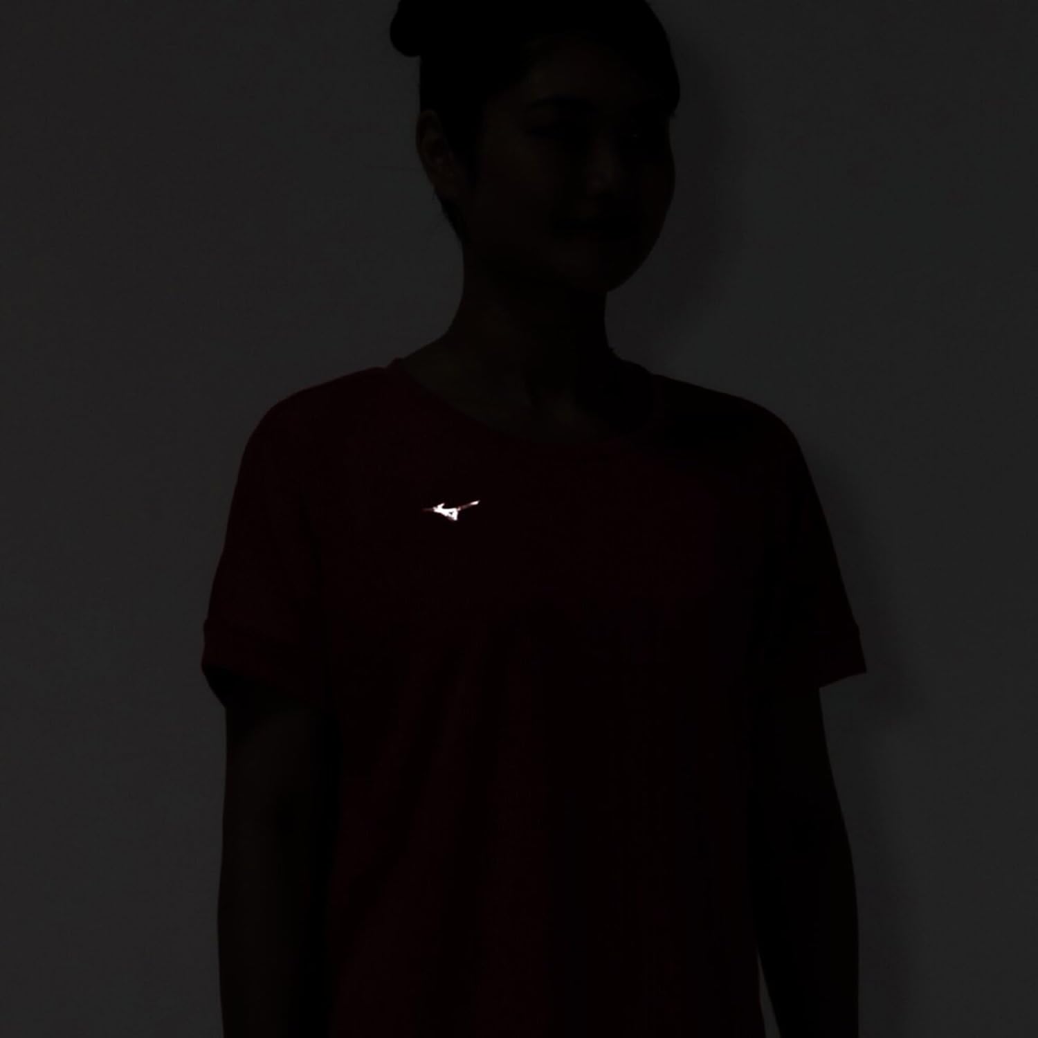 [ミズノ] スポーツ ドライエアロフローTシャツ（ワイドシルエット） 吸汗速乾 通気性 32MAC821 レディース