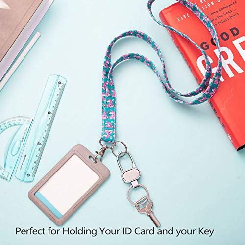 Unicorn Lanyard Id Holder Cotton Fabric Preschool Lanyard Teacher Gift Coworker Gift For Her Boss (Unicorn) #TOP3