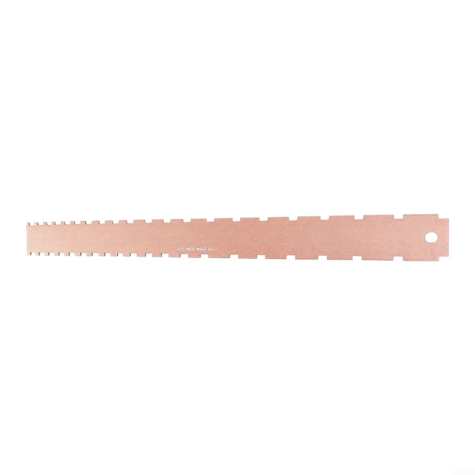 Fretboard linijka pomiarowa Dual Scale 41,8 cm Luthier Tool (srebrna)