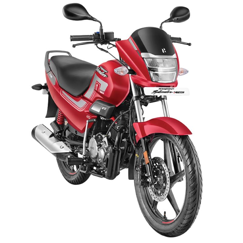 Image of Hero MotoCorp SUPER SPLENDOR BS6 FI DSS C (OBD2B) Motorcycles /Bike Blazing Red Booking for Ex-Showroom Price
