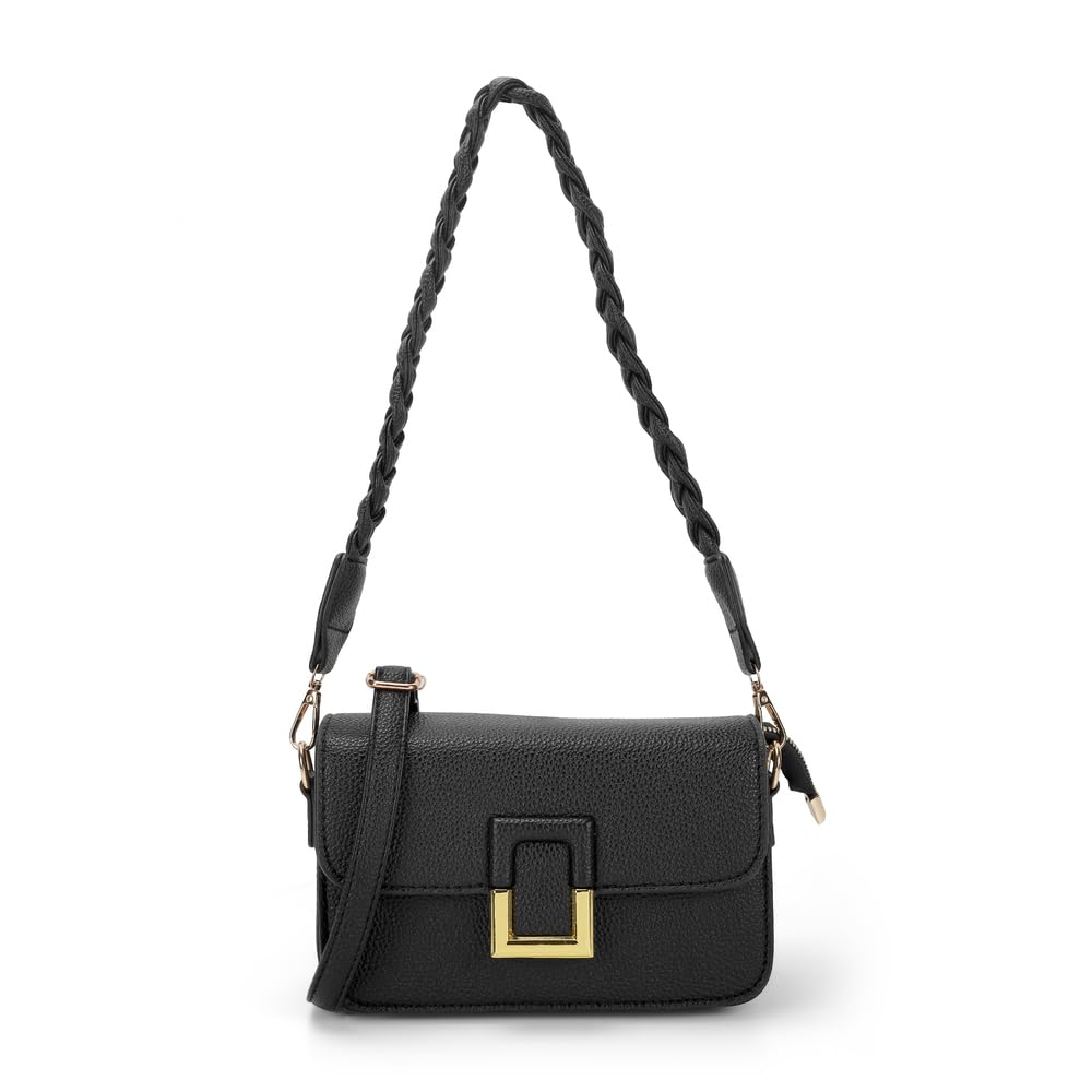 women casual pu soft body magnet closure solid sling bag with 1 pocket and 1 compartments