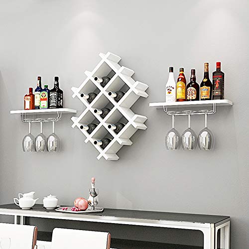 Soporte Moderno para Botellas de Vino con Montaje de Pared miniatura 1