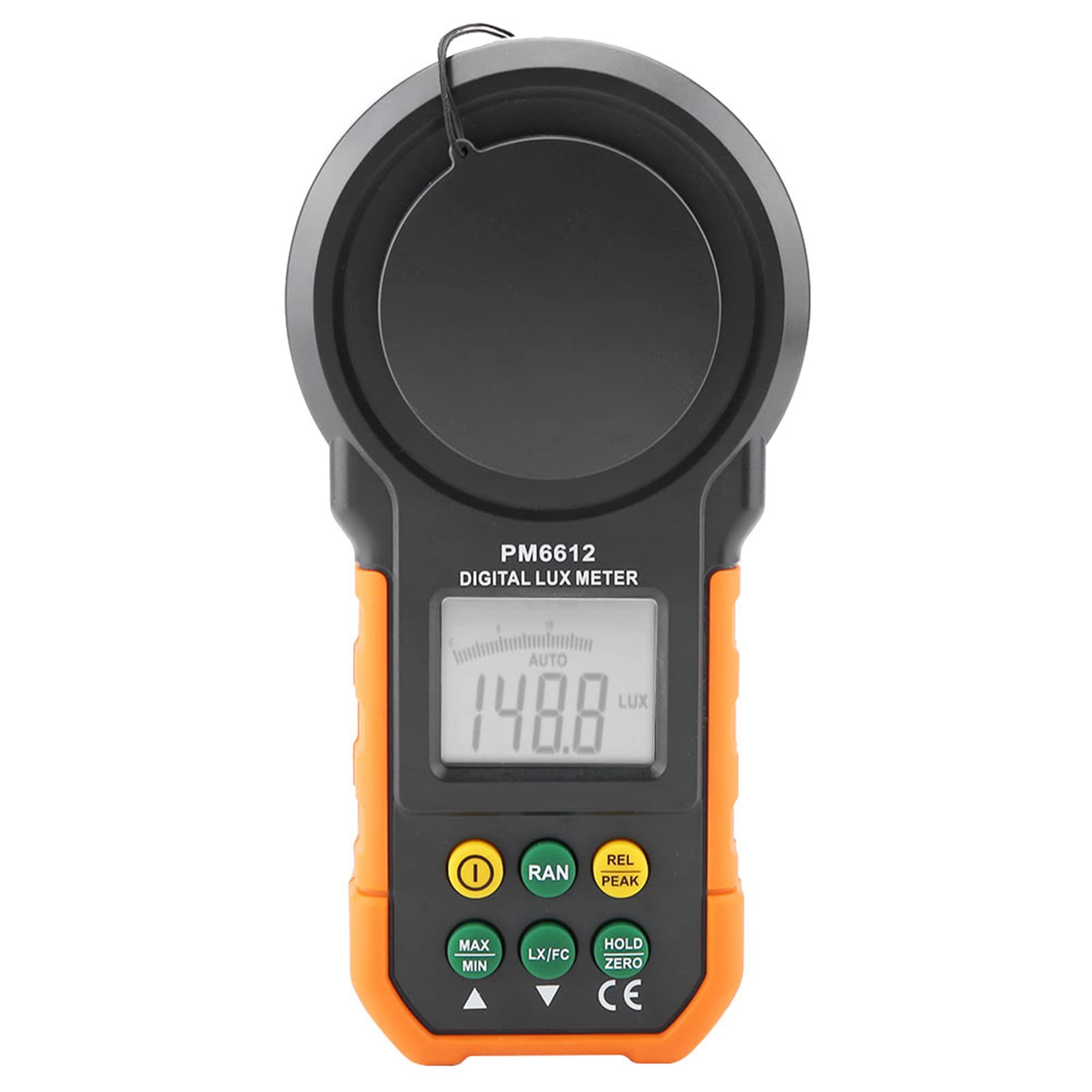 Domary PEAKMETER PM6612L Luxmetro Digitale Ad Alta Precisione per Uso Professionale in Aree Buie (PM6612)