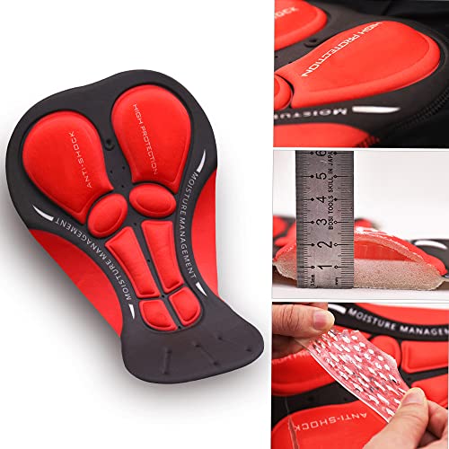 Pantalón corto ciclismo hombre ACAGALA 3D acolchado miniatura 2